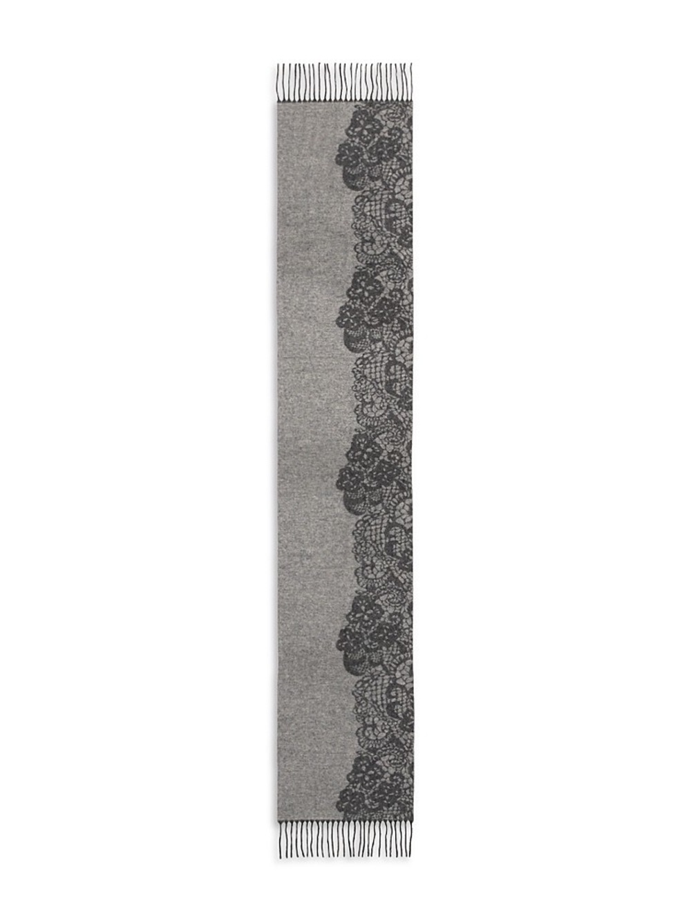 C by Bloomingdale's Cashmere Lace Print Scarf - Exclusive